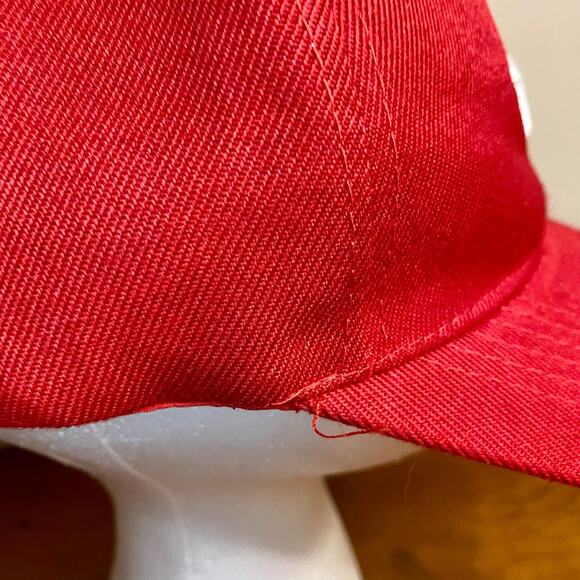 Cincinnati Reds Bats Red Baseball Cap Hat Unisex Mens One Size - Picture 10 of 16